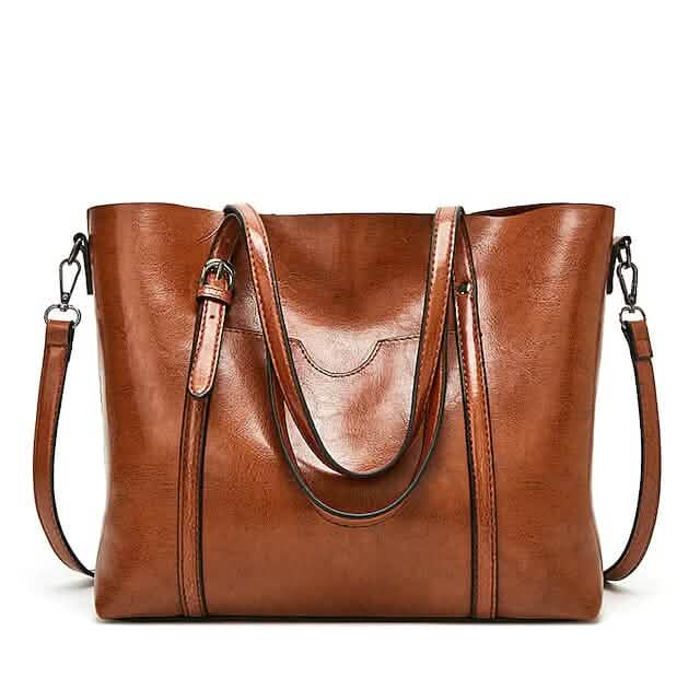 Women's Tote Shoulder Bag PU Leather