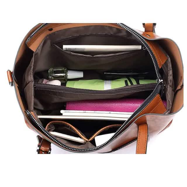 Women's Tote Shoulder Bag PU Leather